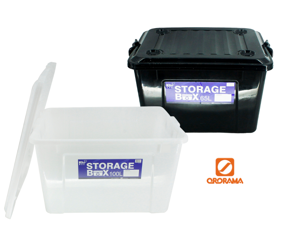 storage boxes in different sizes are available at Ororama